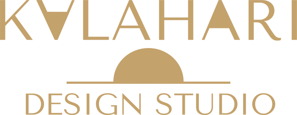 KALAHARI DESIGN STUDIO LOGO LIGHT BROWN